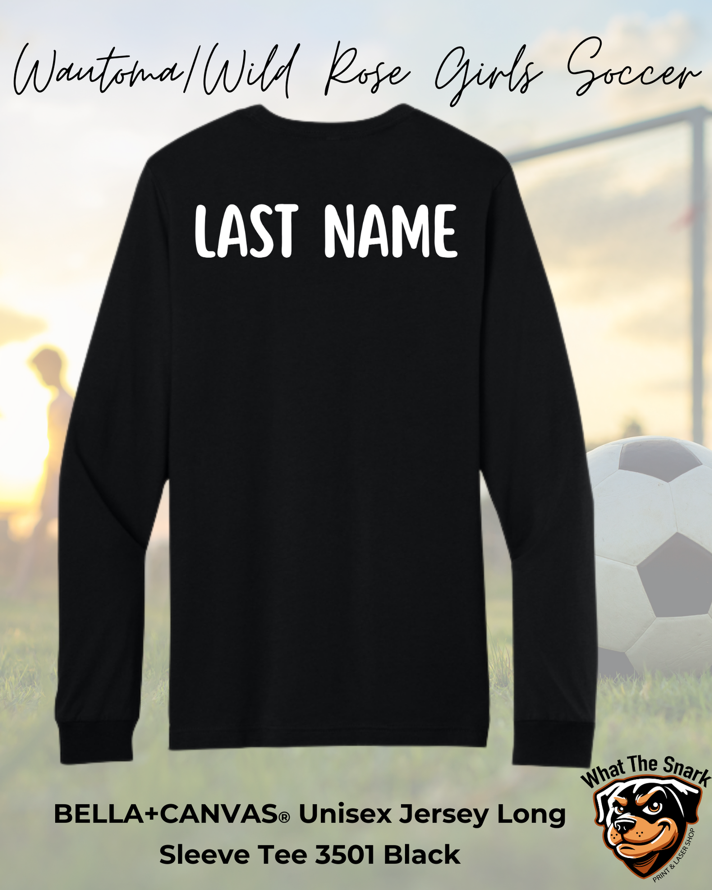 WWR Girls Soccer Full Logo Long Sleeve