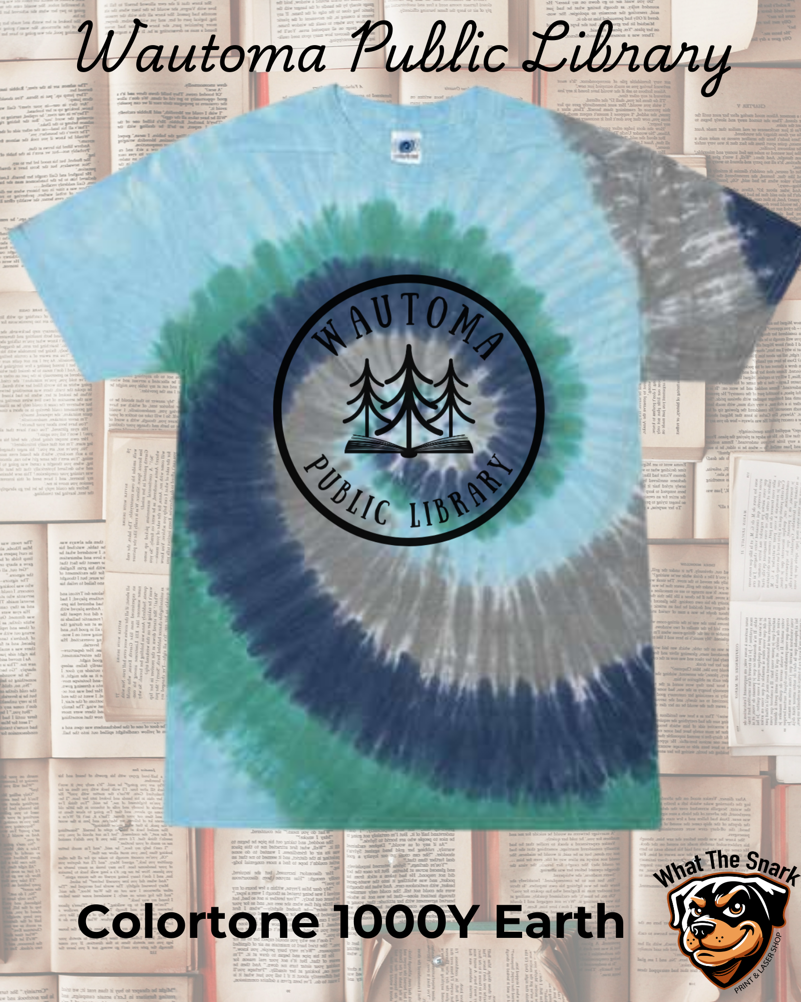 WPL logo Tye Dye T-shirt Youth