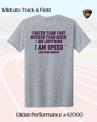 WR Run. Jump. Throw. Repeat Performance Tee youth
