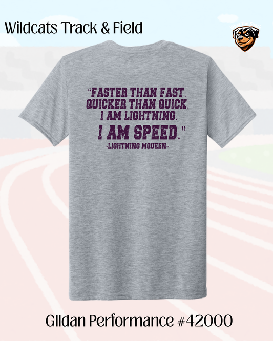 WR Run. Jump. Throw. Repeat Performance Tee youth