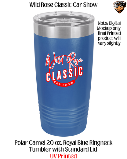 WR Classic Car Show UV Printed 20 Ounce Tumbler