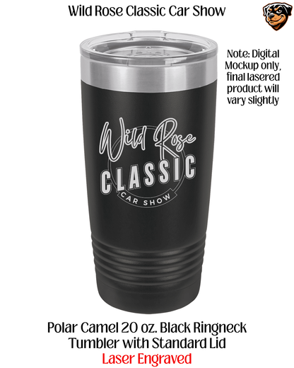 WR Classic Car Show Laser 20 ounce Tumbler