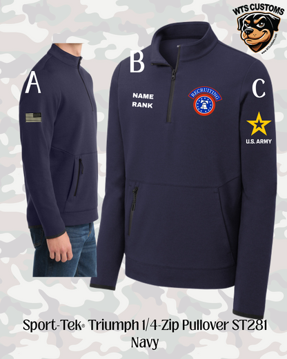 Recruiting Logo Sport-Tek® Triumph 1/4 Zip