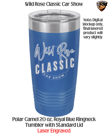 WR Classic Car Show Laser 20 ounce Tumbler