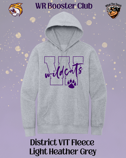 Wildcats Varsity W & Paw Print Hoodie