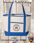 Wautoma Public Library Logo Small Tote Bag