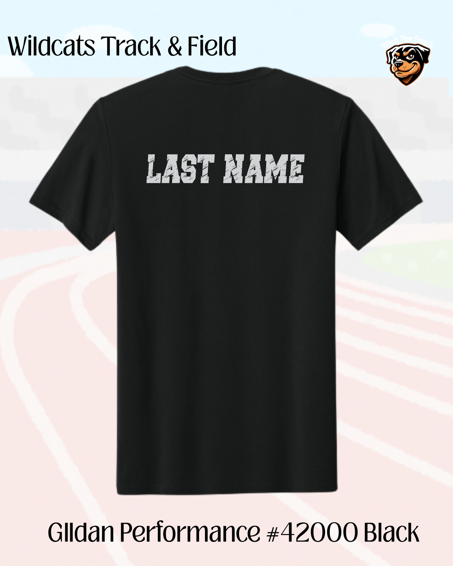 WR Run. Jump. Throw. Repeat Performance Tee youth