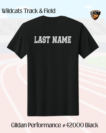 WR Run. Jump. Throw. Repeat Performance Tee youth