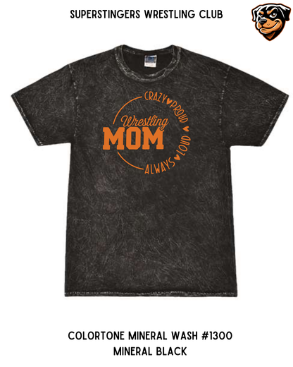 Super Stingers Crazy Proud Mom Tie-Dye Tee