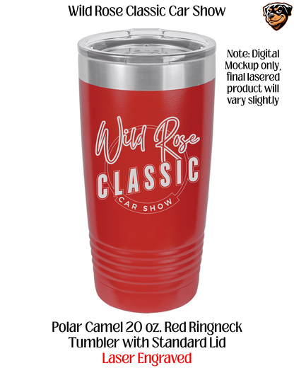 WR Classic Car Show Laser 20 ounce Tumbler