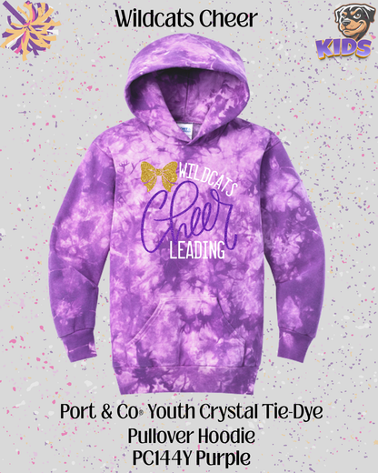 Wildcats Cheerleading Youth Hoodie