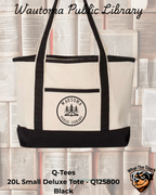 Wautoma Public Library Logo Small Tote Bag