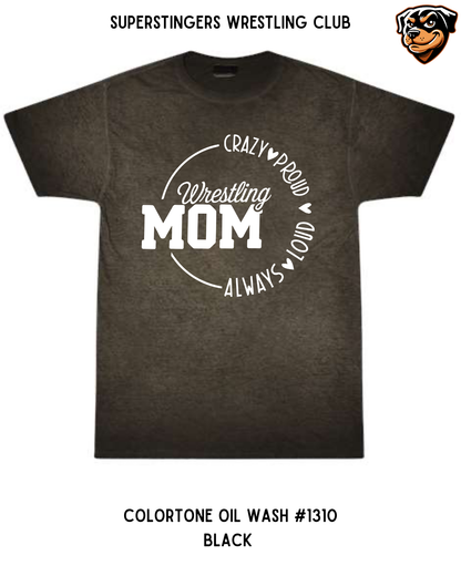 Super Stingers Crazy Proud Mom Tie-Dye Tee