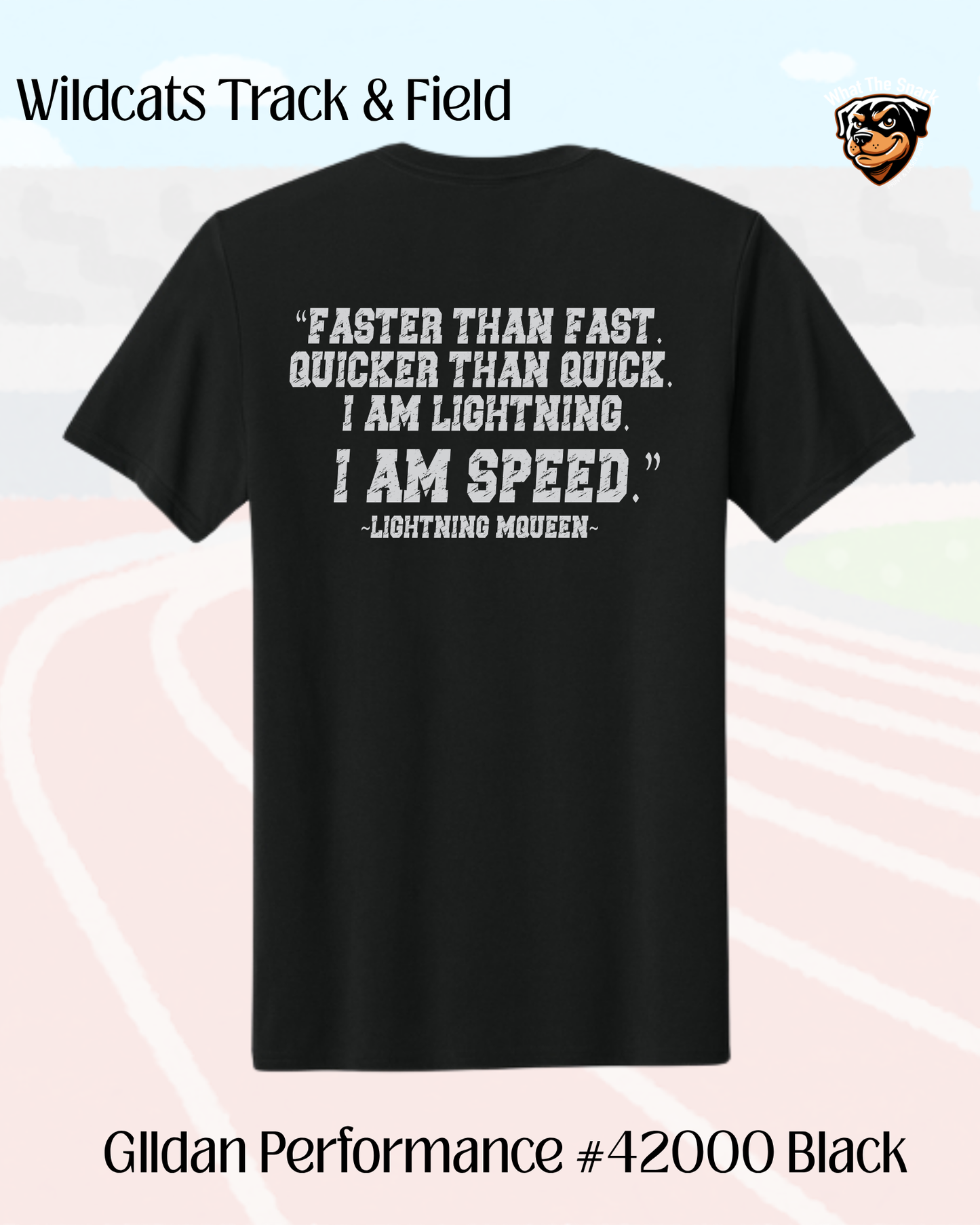 WR Run. Jump. Throw. Repeat Performance Tee youth