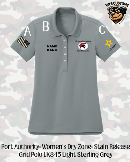 Fort Mccoy Port Authority Womens Polo