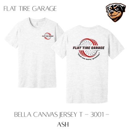 Flat Tire Garage Cotton Tee