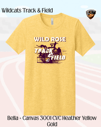 Wild Rose Track and Field Cotton Tee