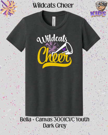 Wildcats Cheer Youth Tee