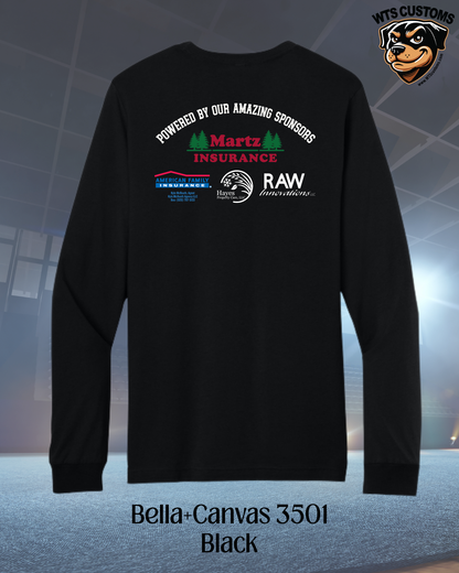 Wautoma Gymnastics 2026 Competition Long Sleeve