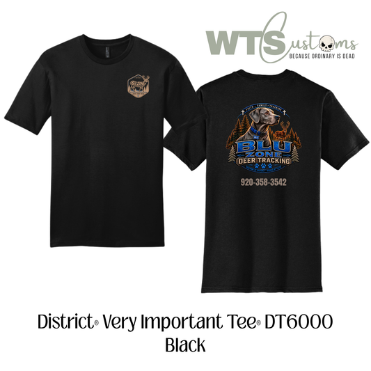 Blu Zone District Very Important Tee