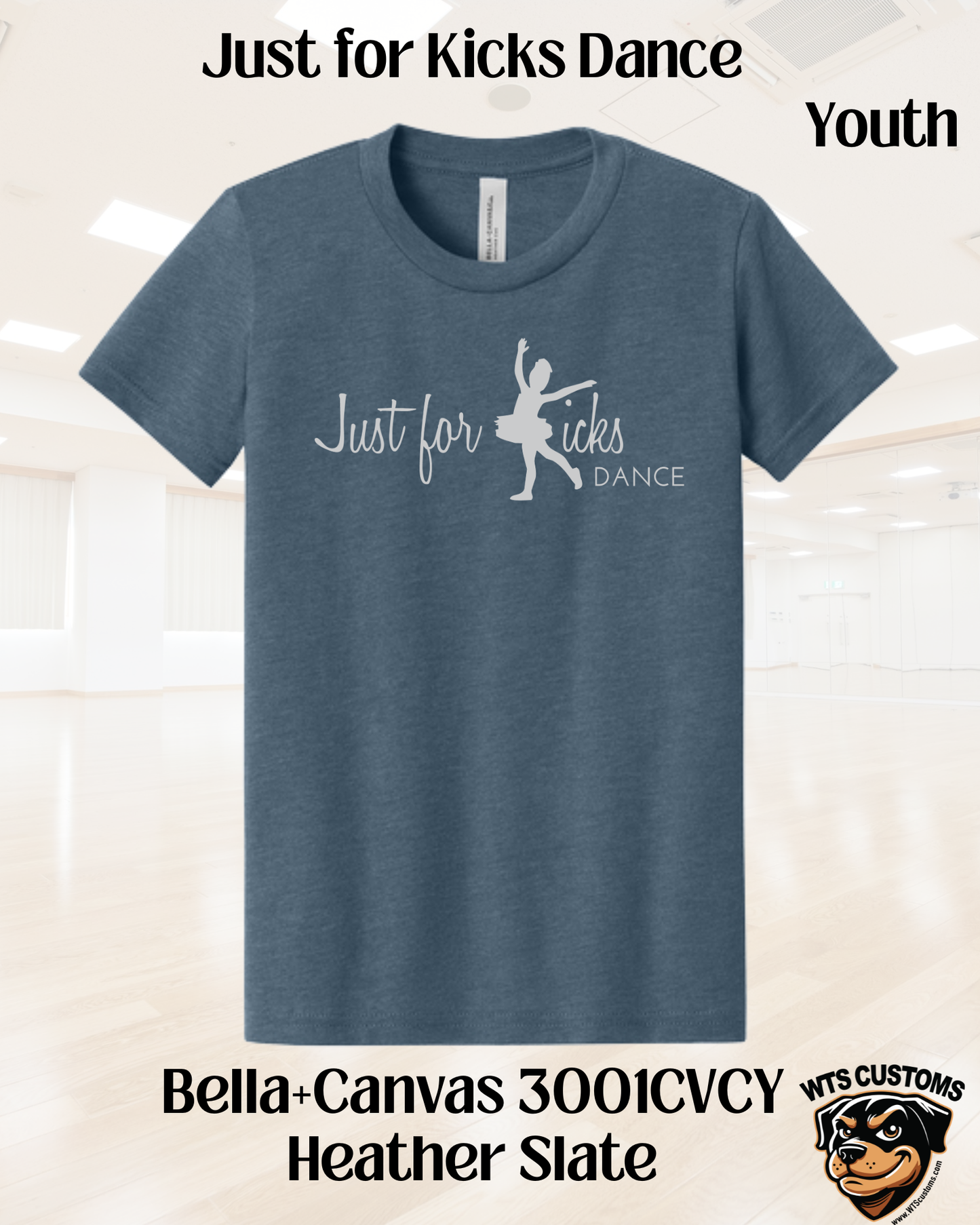 Kids Just for Kicks Logo Tee