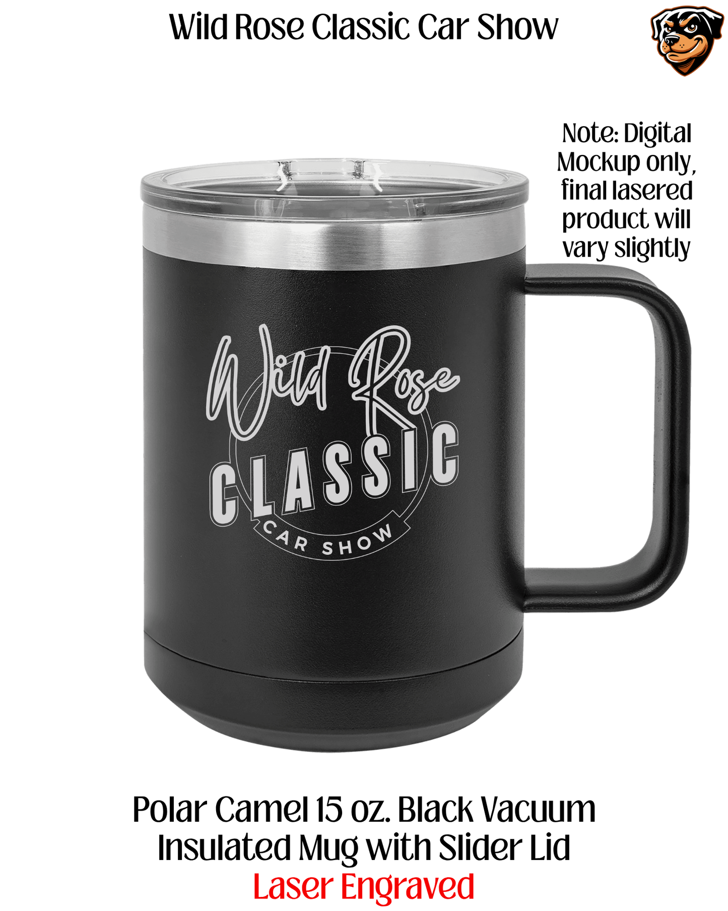 WR Classic Laser Engraved Insulated Mug