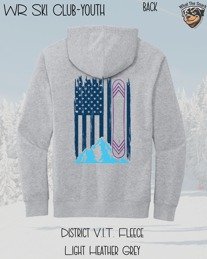 WR Ski Club Youth Snowboarding Hoodie