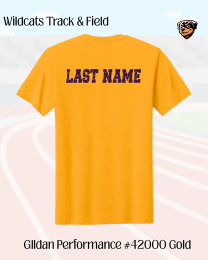 WR Run. Jump. Throw. Repeat Performance Tee youth