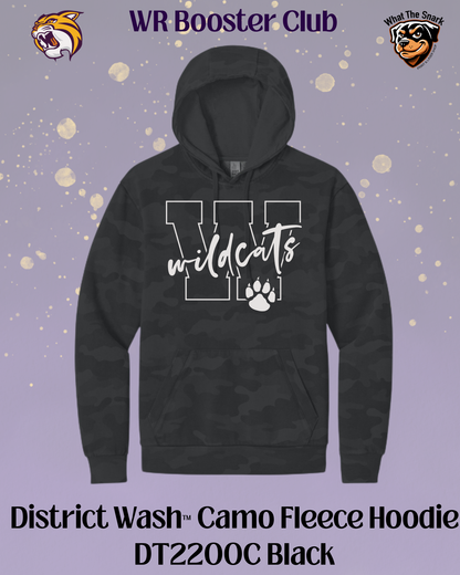 Wildcats Varsity W & Paw Print Hoodie