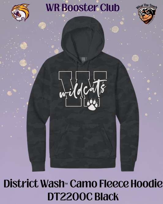 Wildcats Varsity W & Paw Print Hoodie