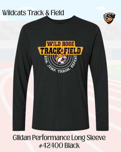 WR Run. Jump. Throw. Repeat Performance Long Sleeve