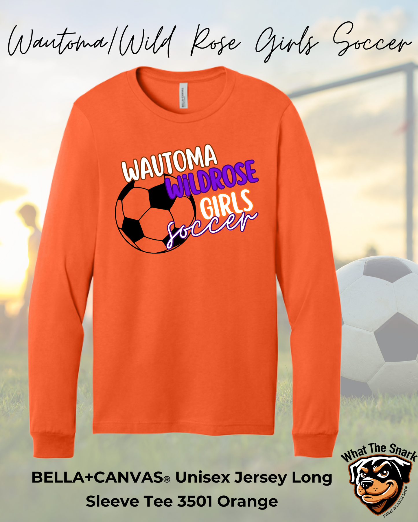 WWR Girls Soccer Full Logo Long Sleeve