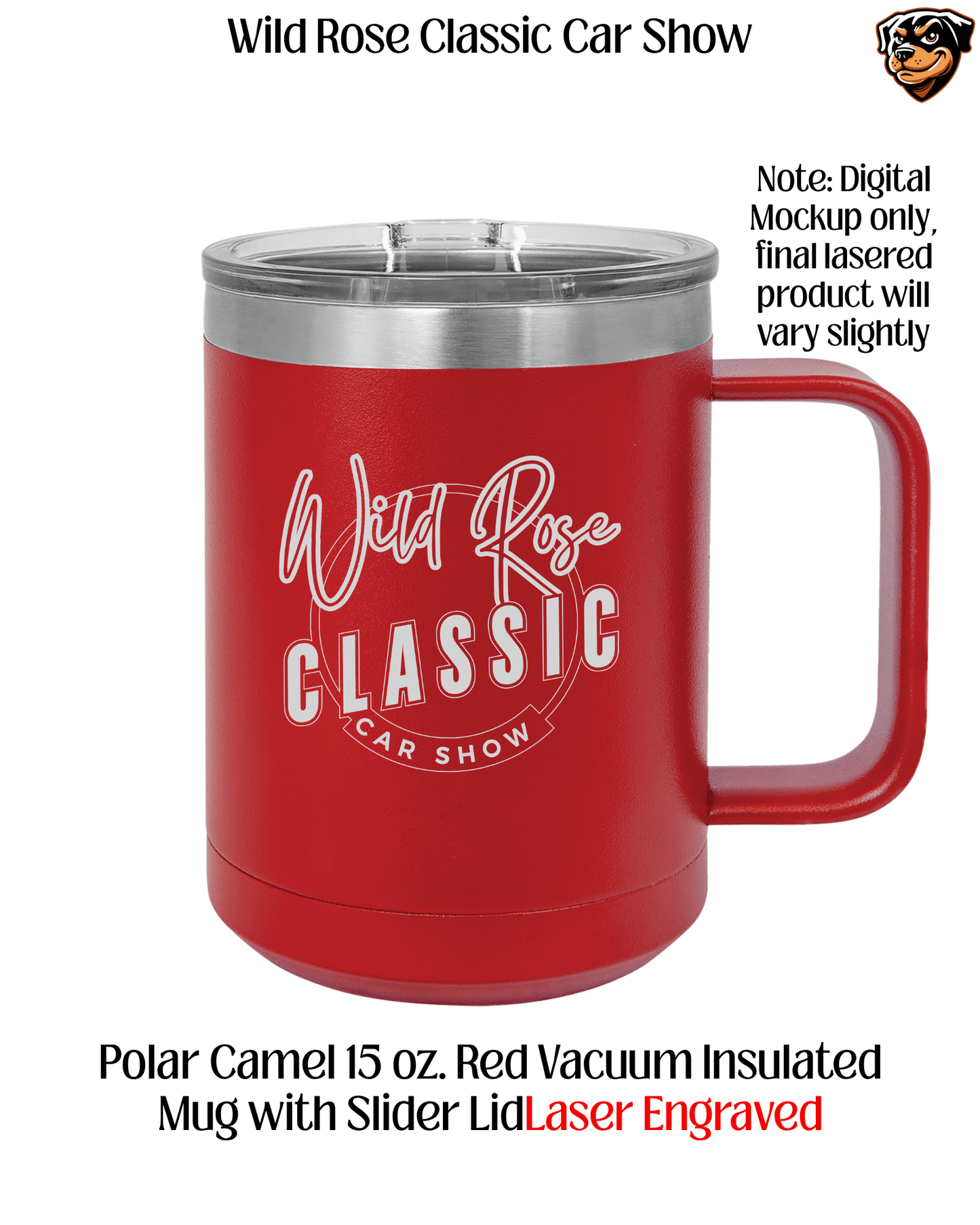WR Classic Laser Engraved Insulated Mug