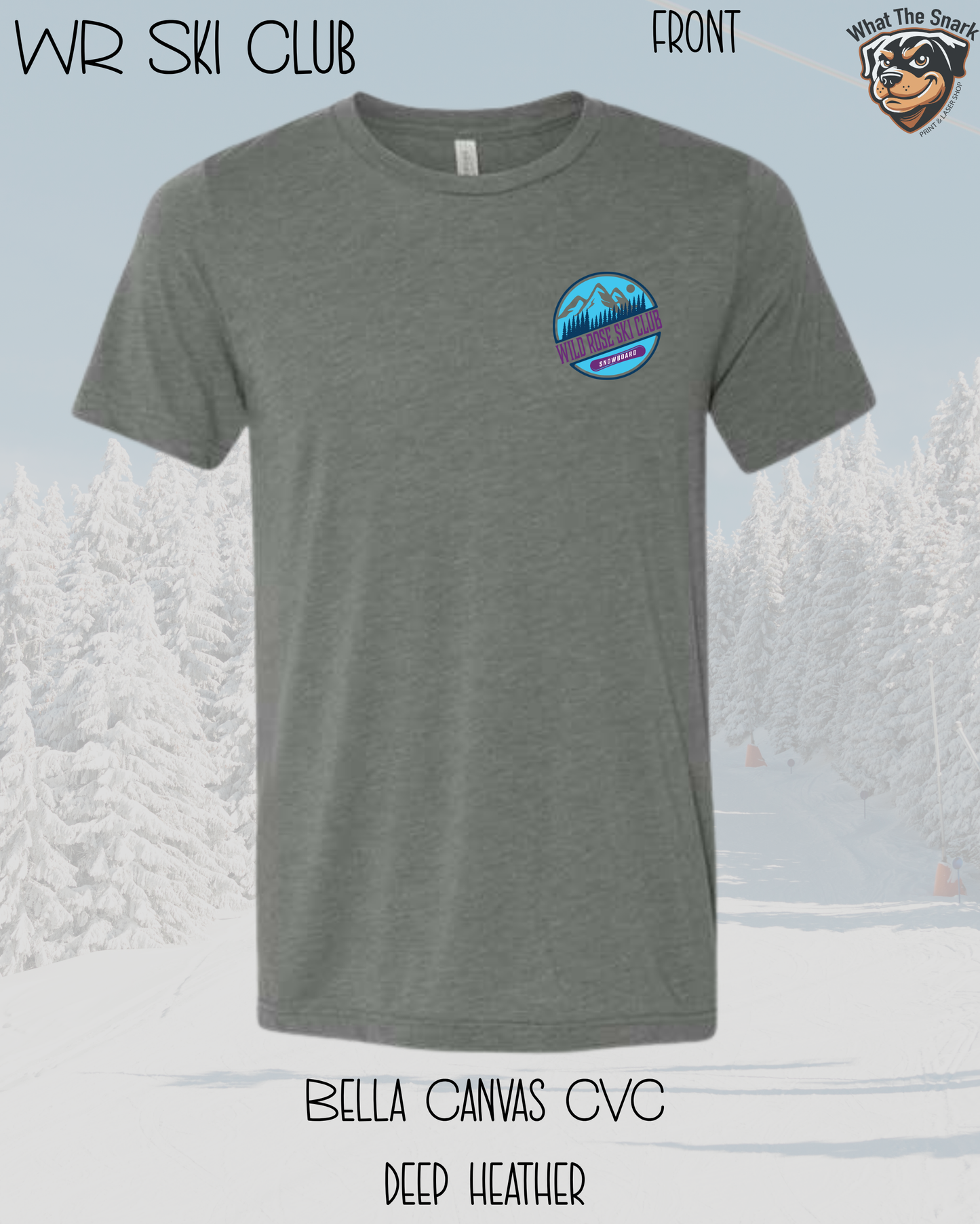 WR Ski Club Adult Snowboarding Tee