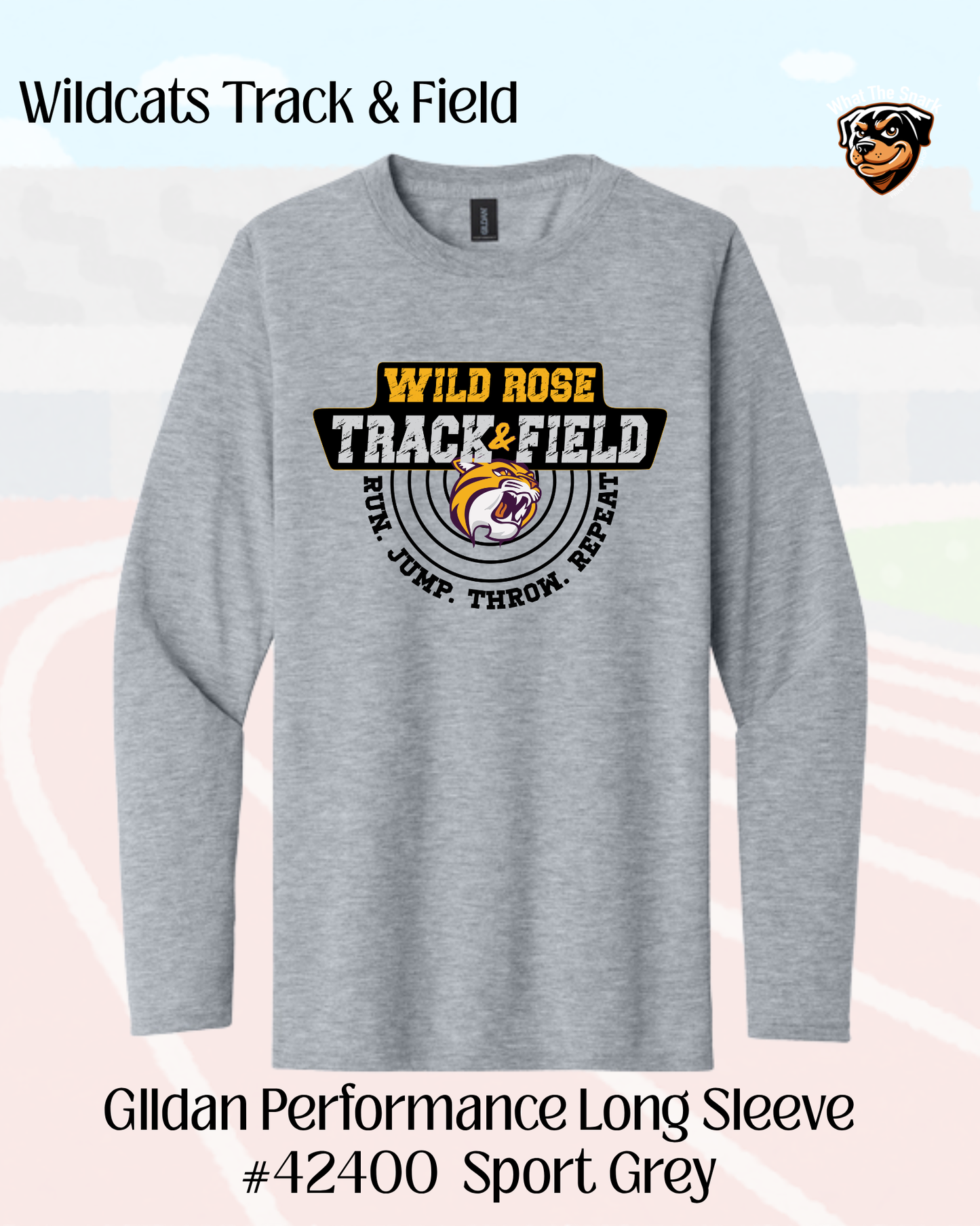 WR Run. Jump. Throw. Repeat Performance Long Sleeve