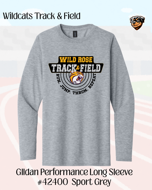WR Run. Jump. Throw. Repeat Performance Long Sleeve
