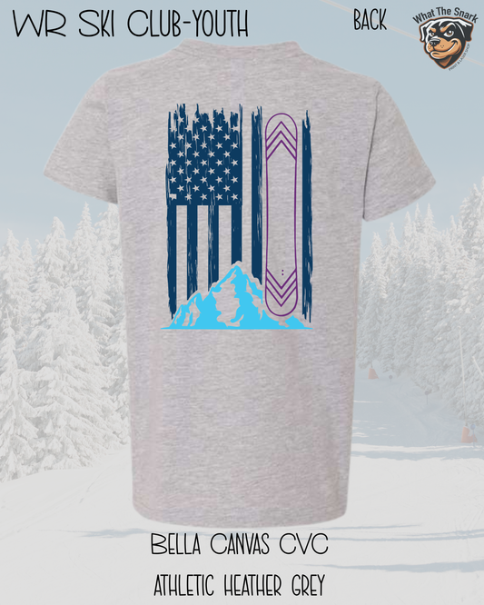 WR Ski Club Youth Snowboarding Tee