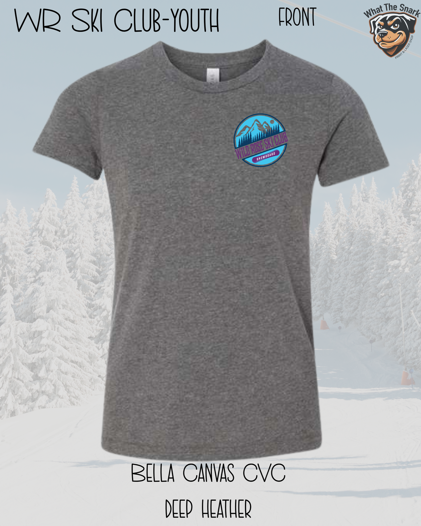 WR Ski Club Youth Snowboarding Tee