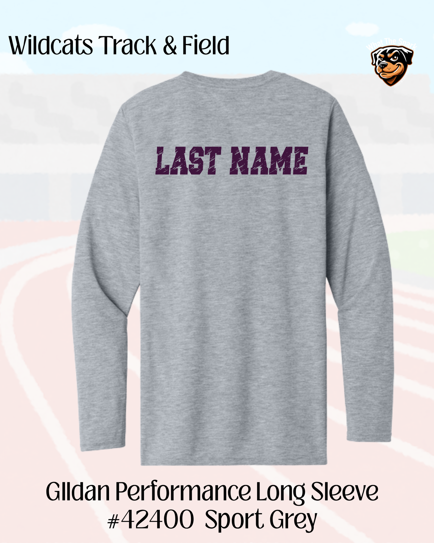 WR Run. Jump. Throw. Repeat Performance Long Sleeve