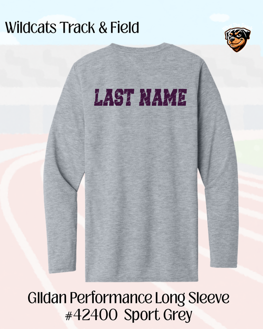 WR Run. Jump. Throw. Repeat Performance Long Sleeve
