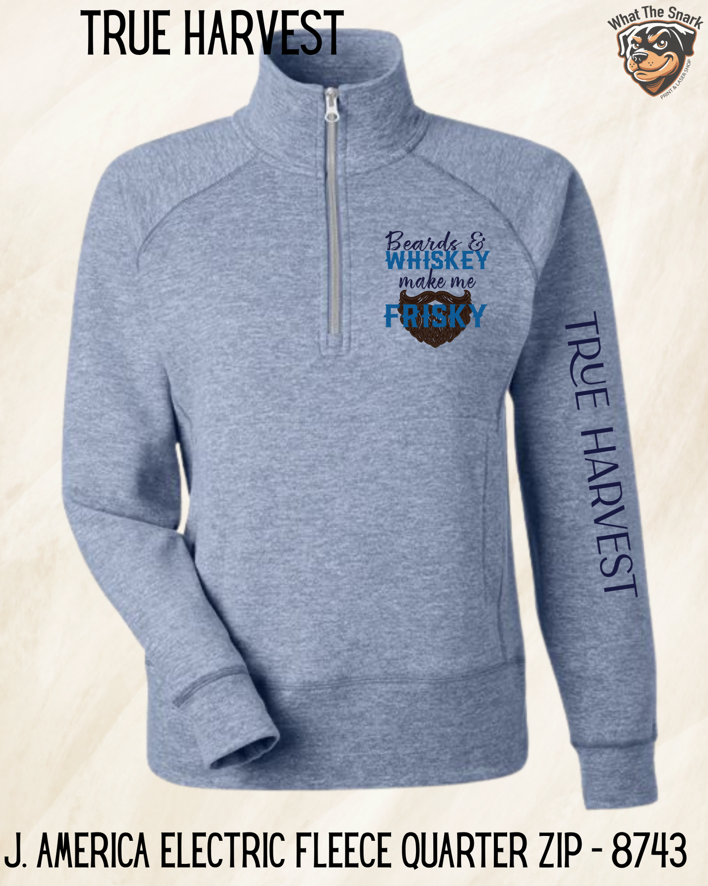 TH Beards and Whiskey 1/4 Zip