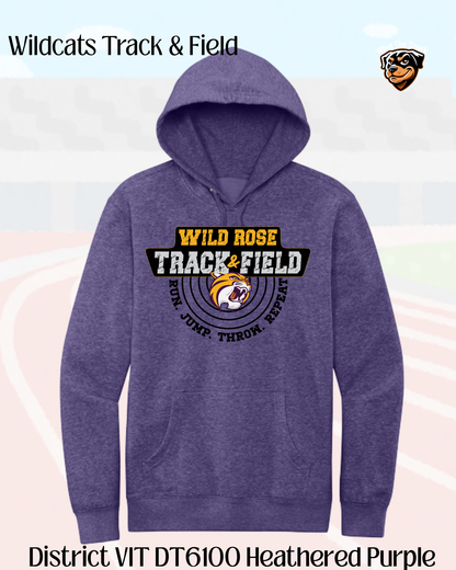 WR Run. Jump. Throw. Repeat Hoodie