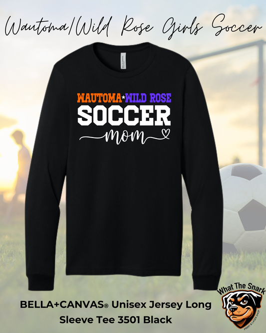 WWR Girls Soccer Mom Script Long Sleeve