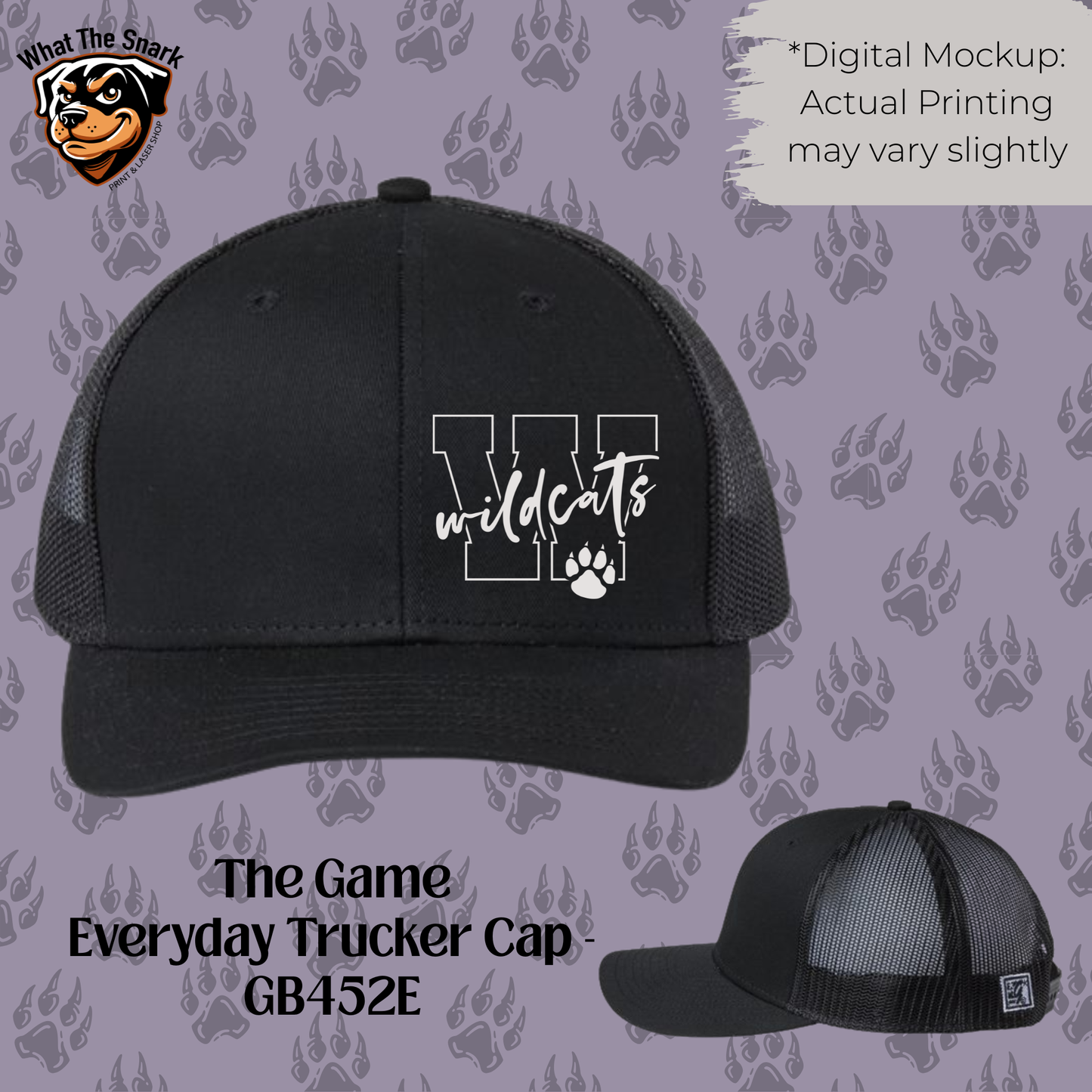 Wildcats Varsity W Trucker Cap