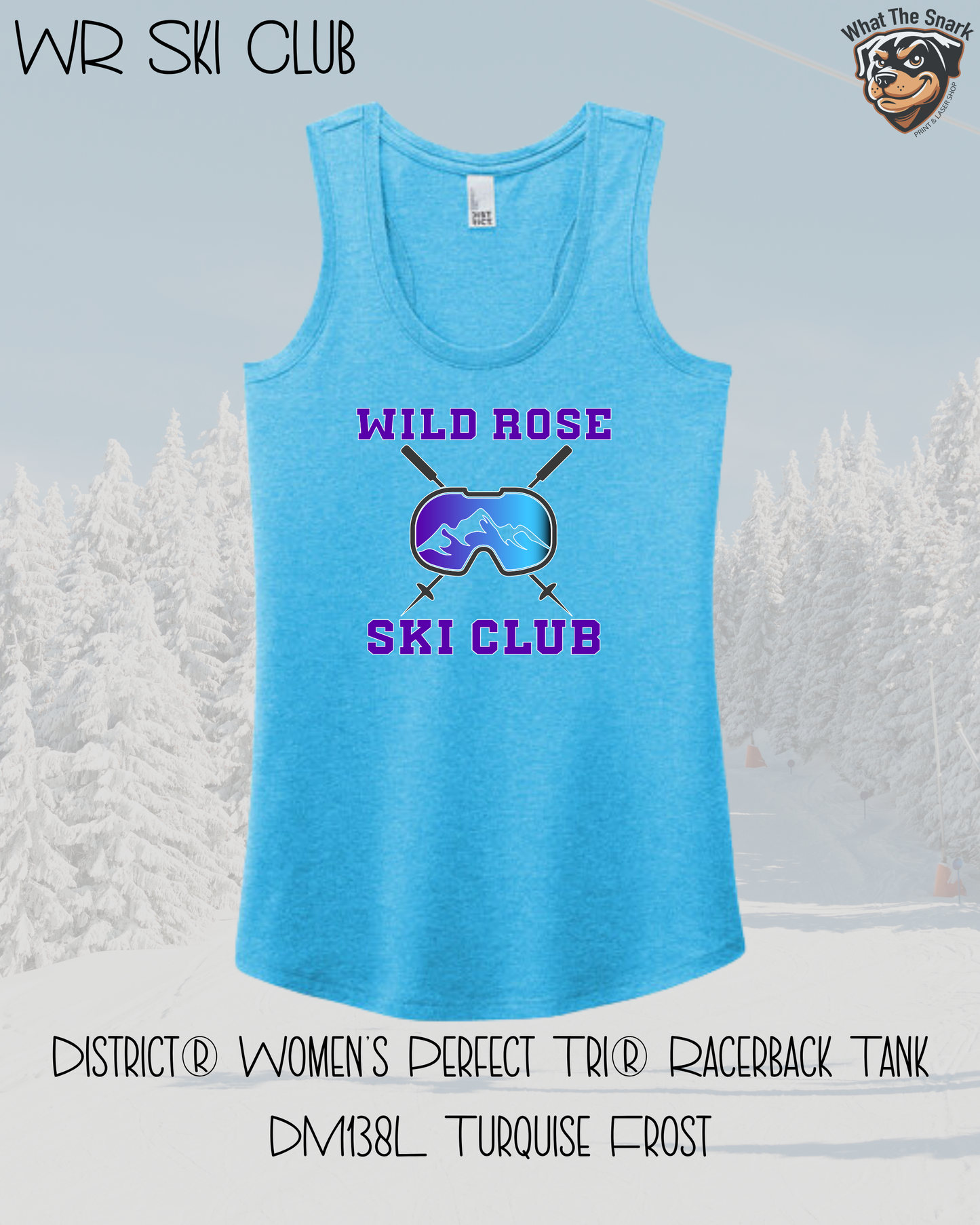 WR Ski Club Logo Women's Tank