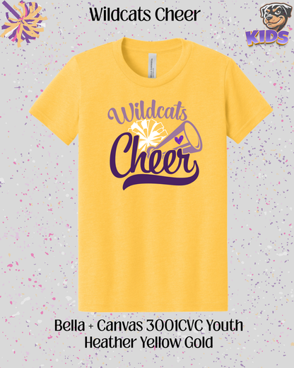 Wildcats Cheer Youth Tee