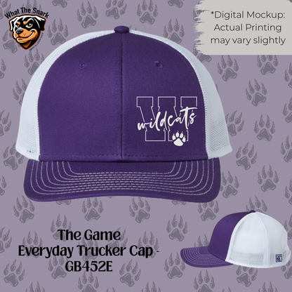 Wildcats Varsity W Trucker Cap