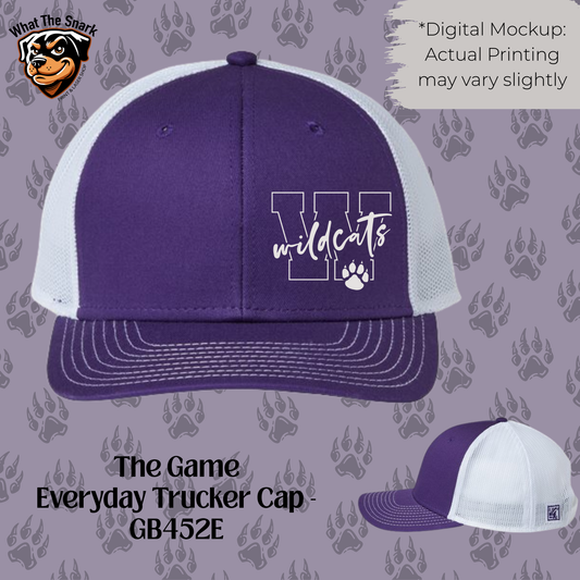 Wildcats Varsity W Trucker Cap