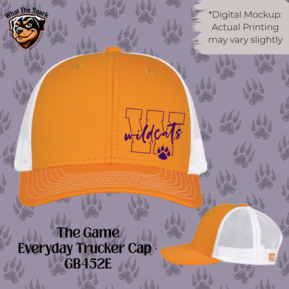 Wildcats Varsity W Trucker Cap