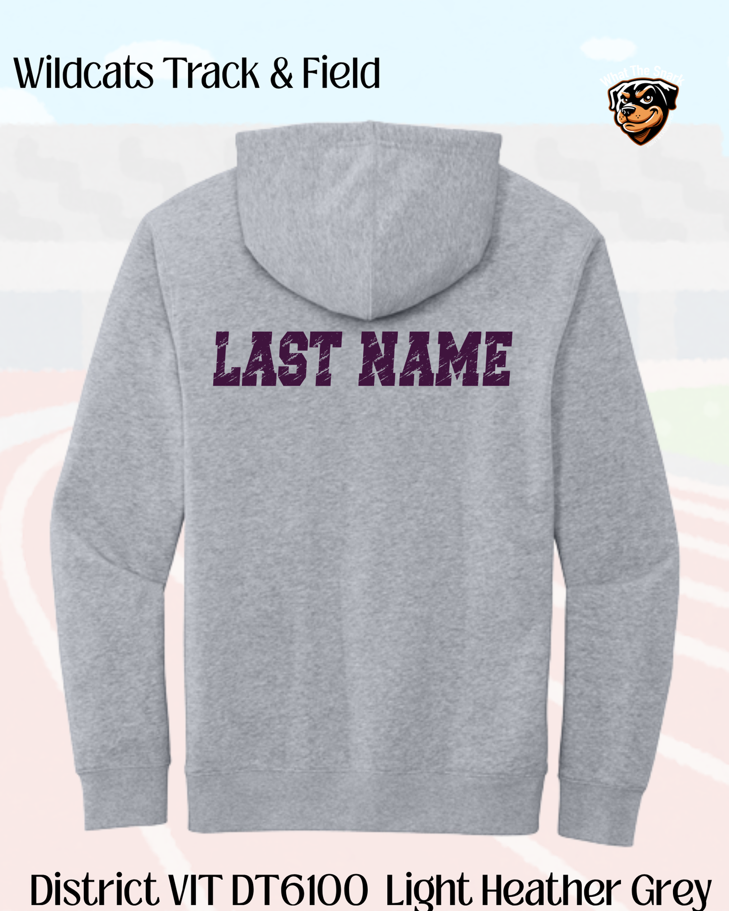 WR Run. Jump. Throw. Repeat Hoodie